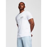 Ombre Men's REGULAR cut printed knit shirt - white | Shoptok.si