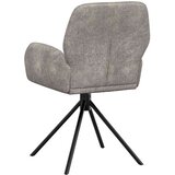  Okretne blagovaonske stolice 4 pcs Umetnička suknja koža | shoptok.hr