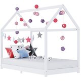  Za dječji krevet od masivne borovine bijeli 90 x 200 cm | shoptok.hr