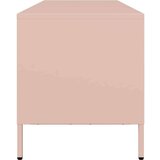 vidaXL TV ormarić ružičasti 135x39x43,5 cm hladno valjani čelik | shoptok.hr