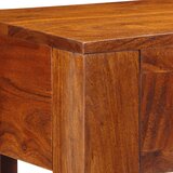  Konzolni stol 80x35x75 cm puno drvo bagrem | shoptok.hr