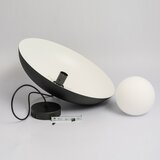  Luster na kablu ECLIPSE 1xE27/15W/230V crna/bela | Eponuda.com