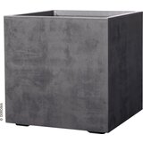 DEROMA Lonec za rastline "Millenium" 49 cm z rezervoarjem za vodo - antracit | Shoptok.si