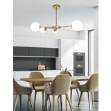 Candellux luster/visilica-mati viseća lampa mesing 4X20W G9 bela abažur | Eponuda.com