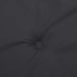  Jastuci za vrtne stolice 2 kom crni 120 x 50 x 3 cm od tkanine | shoptok.hr