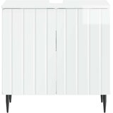  Kupaonski ormarić za sudoper ZWOLLE Bijela visokog sjaja | shoptok.hr