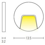  Zambelis E184 - spoljašnje stepenišno LED svetlo LED/3W/230V IP54 belo | Eponuda.com