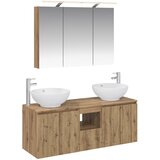  Set ormarića za kupaonicu 4 kom. Hrast artisan | shoptok.hr
