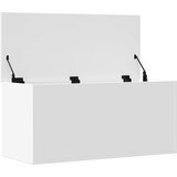  Kutija za pohranu bijela 100x42x46 cm od konstruiranog drva | Eponuda.com