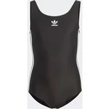 Adidas Jednodijelni kupaći kostim 'Adicolor 3-Stripes' crna / bijela