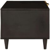 vidaXL Kava Stol Crna i zlatna 80 x 50 x 40 cm | shoptok.hr