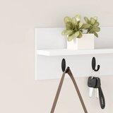  Vješalica za kapute na zidu Zidne Bijelo 60 x 10,5 x 18 cm | shoptok.hr