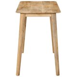  Blagovaonski stol 112 x 52 x 76 cm od masivnog drva manga | Eponuda.ba