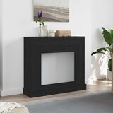  Okvir za kamin crni hrast 100x30x87,5 cm inženjerski drvo | shoptok.hr