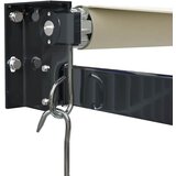 Tenda na uvlačenje krem 3 x 2,5 m od tkanine i aluminija | shoptok.hr