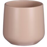  Okrugla tegla za cvijeće Amber (Ø x V: 14 x 13,5 cm, Keramika, Roza) | shoptok.hr