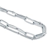 Vuch Ženska narukvica Vovia Silver, 15 cm Slike