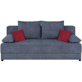 P & B ZOFA S POSTELJNO FUNKCIJO, antracit tekstil, leseni material | Shoptok.si