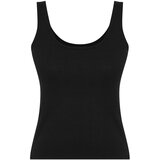 Trendyol Black Ribbed Basic Knitted Singlet | ePonuda.com