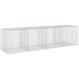  Gabion s žicom debljine 3,5 mm i mrežom 5x10 cm 400x100x100 cm | shoptok.hr