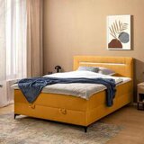 Mömax Postelja Z Vzmetnico Jerry, Gorčično Rumena, 100x200 | Shoptok.si
