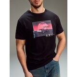 Sinsay Pamučna oversize majica s printom | shoptok.hr