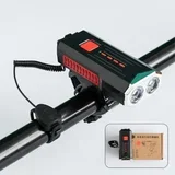 T6 led lampa za bicklo red