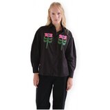 Compania Fantastica Topi & Bluze COMPAÑIA FANTÁSTICA 41010 Shirt - Black Črna Cene