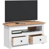  Kutni TV ormarić od borovine bijeli 93x49x49 cm Panama Range | shoptok.hr