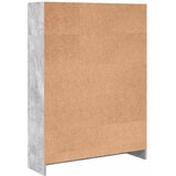  Regal za knjige boja betona 80x24x109 cm konstruirano drvo | shoptok.hr