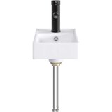  Umivaonik za kupaonicu Mat Crna 40,5 x 22,5 x 11,5 cm Metal | shoptok.hr