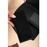 Fenzy Novčanik S Uzorkom Krokodila, Crni | shoptok.hr