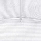  Staklenik s čeličnim okvirom bijeli 24 m² 8 x 3 x 2 m | shoptok.hr