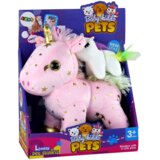 Unicorn Plush Sleeping Animal Lullaby Pink With Stars Set | Shoptok.si