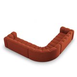Micadoni Ciglasta kutna garnitura od šenila Lupine – | shoptok.hr