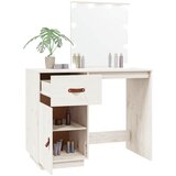  Toaletni stolić s LED svjetlom bijeli 95x50x133,5 cm borovina | shoptok.hr