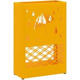  Stalak za kišobran žuta boja senfa 28 x 12 x 41 cm Čelik | shoptok.hr