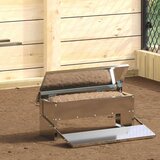 Feeder s nogom za piliće Srebrno 48 5 x 39 5 x 19 cm Cijene