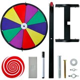  12" kolo sreće za okretanje s gumicom i olovkom za označavanje, kolo sreće | shoptok.hr