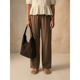 Sinsay Wide leg hlače s viskozom i dodatkom lana | shoptok.hr