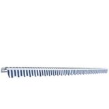  Ročno zložljiva tenda 600 cm modro/bela | Shoptok.si