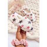 Boto Children's Insulated Slip-On Slippers In Stars White Meyra | Shoptok.si