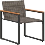  Kompleti pohištva z blazino 3 pcs Siva in mornarsko modra Ratan, (5000301220) | Shoptok.si