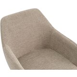 MID.YOU NASLANJAČ, kovina, tekstil bež | Shoptok.si