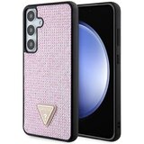 Guess Rhinestone Triangle ovitek za Samsung S24 Plus, Pink Cene