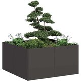  Sadilica crna 80x80x40 cm od hladno valjanog čelika | shoptok.hr