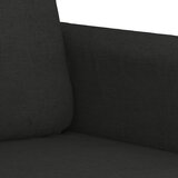  2-dijelni set sofa s jastucima crni od tkanine | shoptok.hr