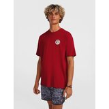 O'neill Majica 'O'riginals Surf' crvena / bijela | shoptok.hr