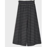 Sinsay Pamučne wide leg hlače na karirani uzorak | shoptok.hr