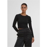 Urban Classics Women's Organic Cropped Longsleeve Black Cijene